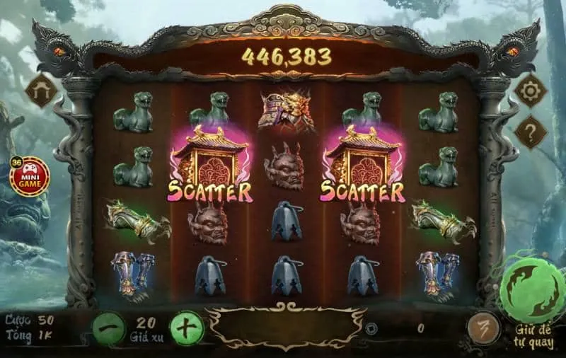 Bàn chơi Dragon Tiger tại Kingbet86