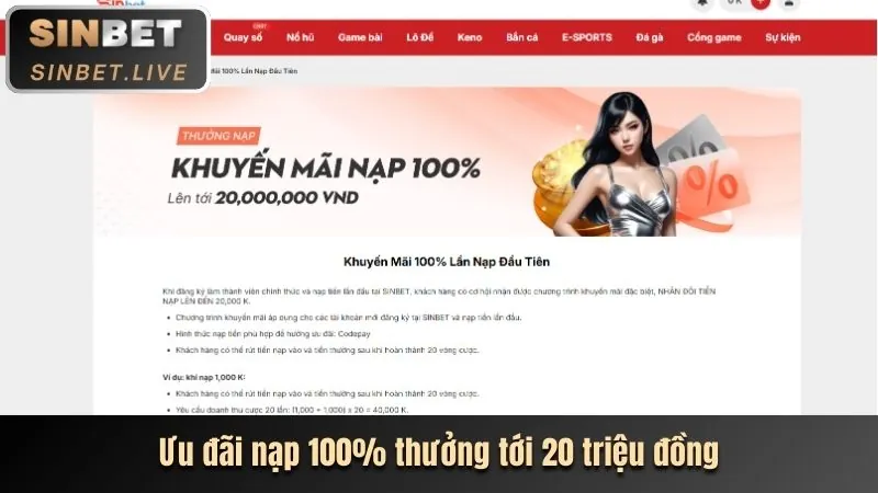 Khuyến mãi chào mừng Kingbet86